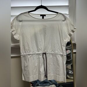 White Women's J.Crew blouse never worn